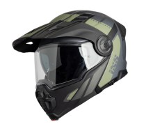 Flip-Up helmet Venture 1.0 matt black-antracite-olive